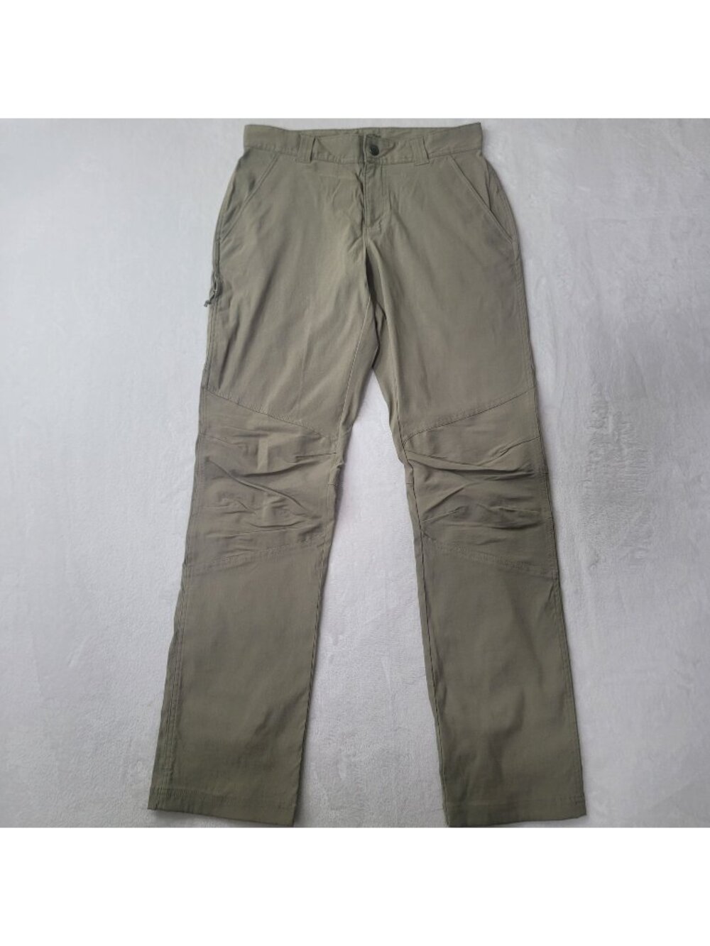 Columbia Omni Shield Advanced Repellency Men’s Khaki Hiking Cargo Pants Sz 30X32